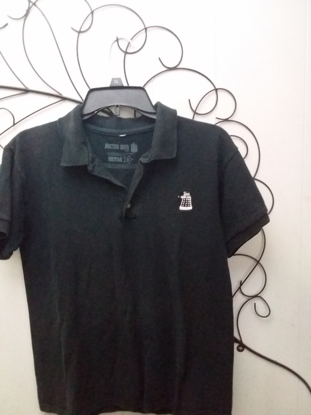 Doctor Who Black Polo